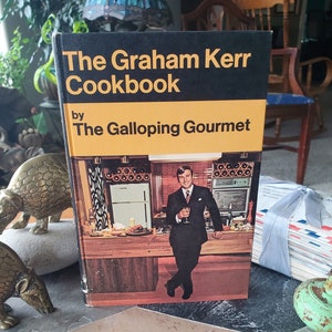 Le livre de cuisine Graham Kerr The Galloping Gourmet livre de cuisine vintage 1969 image 1