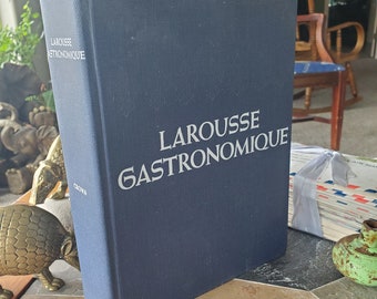 Larousse gastronomique - livre vintage - 1961 - Encyclopédie de l'alimentation - Couverture rigide