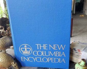 The New Columbia Encyclopedia - Vintage Book - 1975 - Reference Book - Paper Internet
