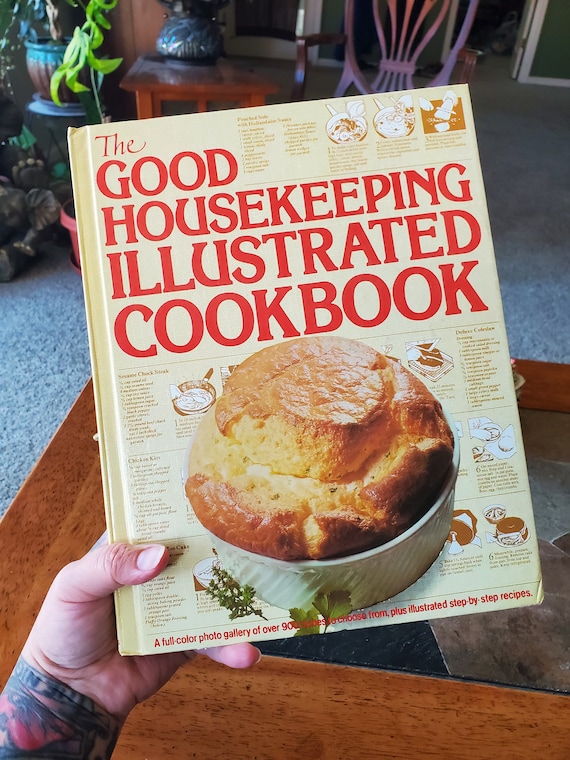 Good Housekeeping Illustrated Cookbook - Vintage Book - 1980