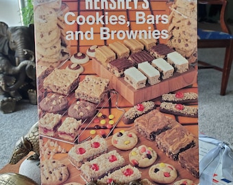 Biscuits, barres et brownies Hershey's - idéaux - livre de cuisine vintage - 1983 - chocolat - cacao