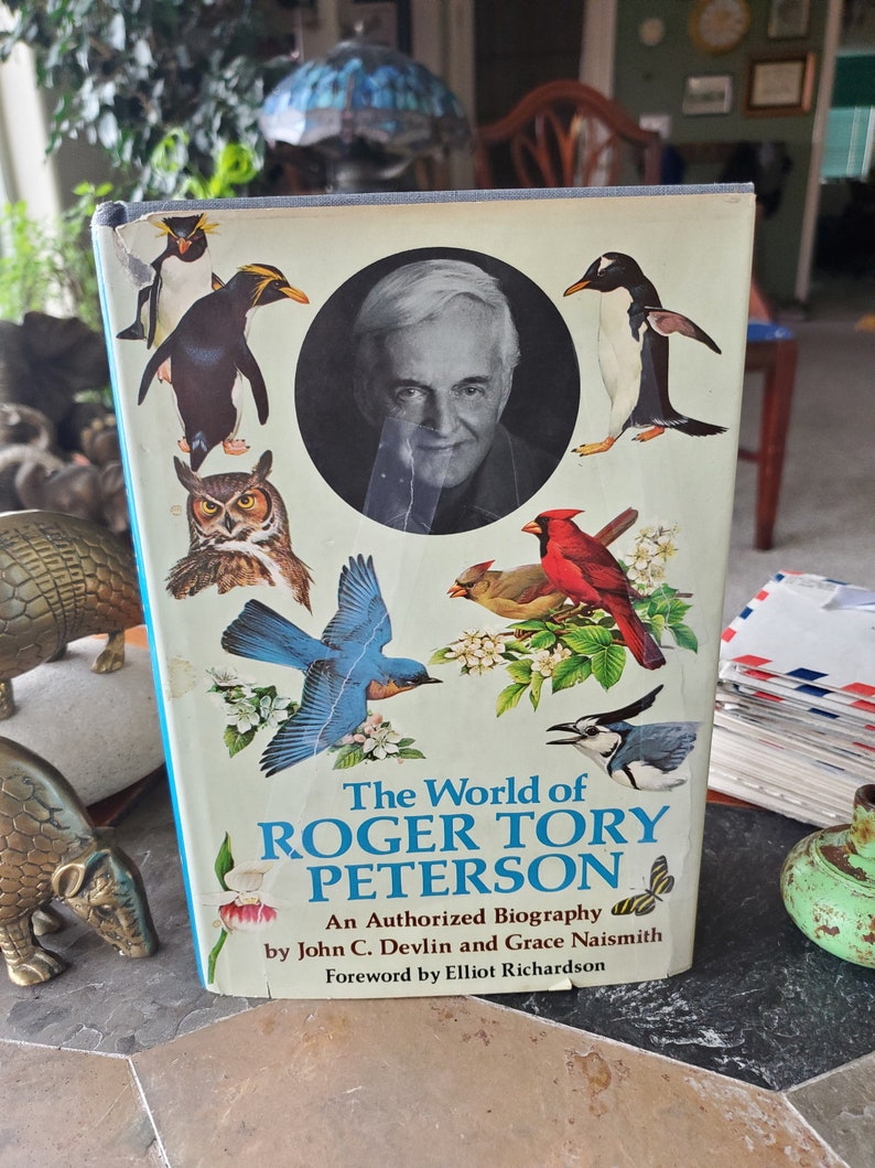 The World of Roger Tory Peterson An Authorized Biography by John C. Devlin and Grace Naismith Vintage Book 1977 image 1