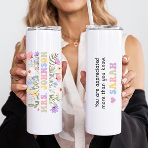 Teacher Gift, Personalized Tumbler Gift for Teacher, Teacher Appreciation Gift, Teacher Tumbler, Custom End of Year or Back to School Gift