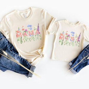 Mama and Mini Shirt Set Mama Mini Shirt Mommy and Daughter Matching Set Mother’s Day Gift Toddler Tee New Mom TShirt Baby Gift Mini Mama Tee