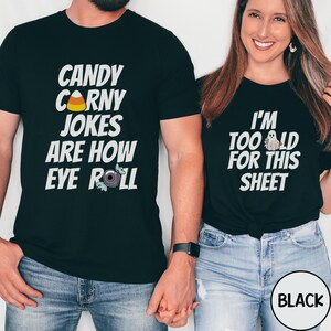Mom Dad Halloween Matching Shirts Punny Costume Couples Halloween Shirts Seasonal Halloween Shirt Mens Halloween Husband Dad Joke TShirt
