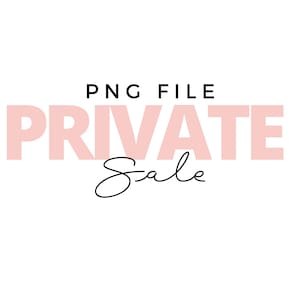 Privéverkoop png-bestand