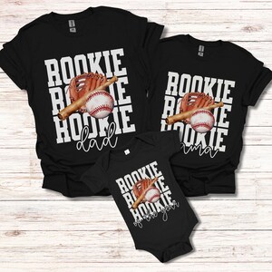 Custom Baseball Family Shirts, Matching Family Baseball Birthday Shirt, Rookie of the Year, Baseball 1st Birthday TShirt, Baseball Mama Tee