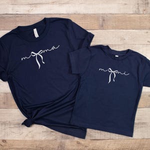 Mama and Mini Shirt Set Mama Mini Shirt Mommy and Daughter Matching Set Mother’s Day Gift Toddler Tee New Mom TShirt Baby Gift Mini Mama Tee