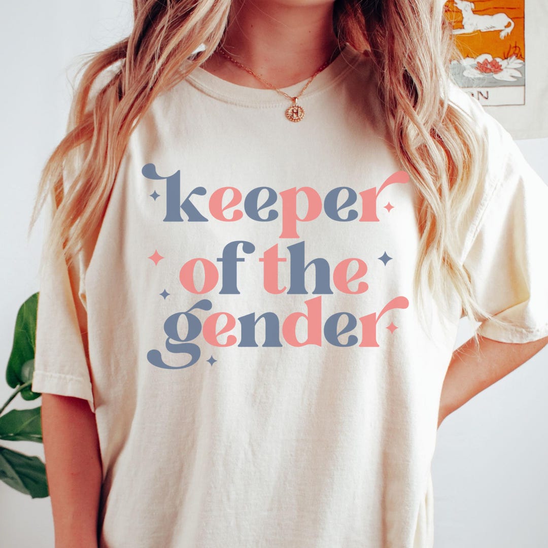 Embroidered Keeper Of The Gender Long Sleeve Shirt