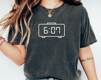 Six Seven Comfort Colors Shirt, 6 7 Shirt, Funny Number Meme T-Shirt, Viral Saying Shirt, Trendy Shirt, Six Seven T-shirt, Gen Z Tee