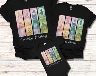 Custom Halloween Birthday Shirt Halloween 1st Birthday Shirt Personalized 1st Birthday Halloween Spooky One Matching Family Shirts Dad Mom