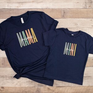 Mama and Mini Shirt Set Mama Mini Shirt Mommy and Daughter Matching Set Mother’s Day Gift Toddler Tee New Mom TShirt Baby Gift Mini Mama Tee