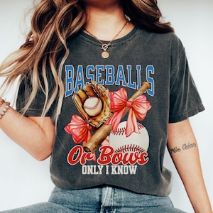 Baseball or Bow Gender Reveal Shirt Baseball Gender Reveal Balls or Bows Only I Know Keeper of the Gender Auntie Gender Keeper Reveal Ideas