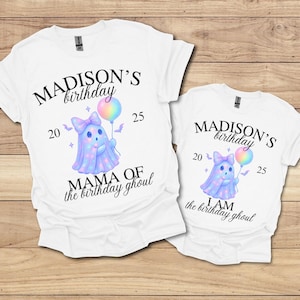 Custom Halloween Birthday Shirt Halloween 1st Birthday Shirt Personalized 1st Birthday Halloween Spooky One Matching Family Shirts Dad Mom