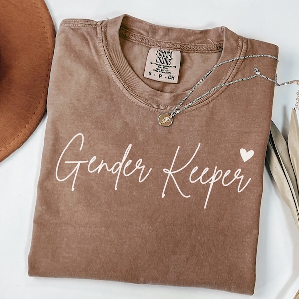 Keeper of the Gender Shirt , Gender Reveal Party Shirts, Gender Keeper Shirt, Team Boy Team Girl Baby Announcement Shirts Gender Reveal Idea