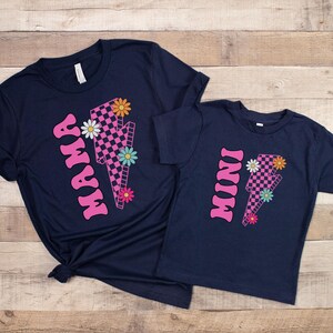 Mama and Mini Shirt Set Mama Mini Shirt Mommy and Daughter Matching Set Mother’s Day Gift Toddler Tee New Mom TShirt Baby Gift Mini Mama Tee