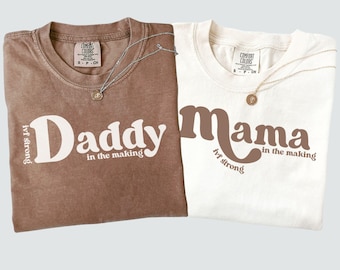 Comfort Colors IVF Shirts for Mama and Daddy IVF In The Making Gifts Infertility Gifts Transfer Day Shirts Fertility Shirt Ivf T-Shirt S0058