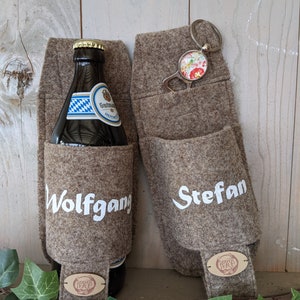 Bierhalter, Bier, Bierhaltertasche, Flaschenhalter,Getränkehalter, Volksfest, Oktoberfest, Open Air, Vatertag, Grillpartys Bild 7