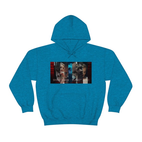 Shinedown zip hoodie top