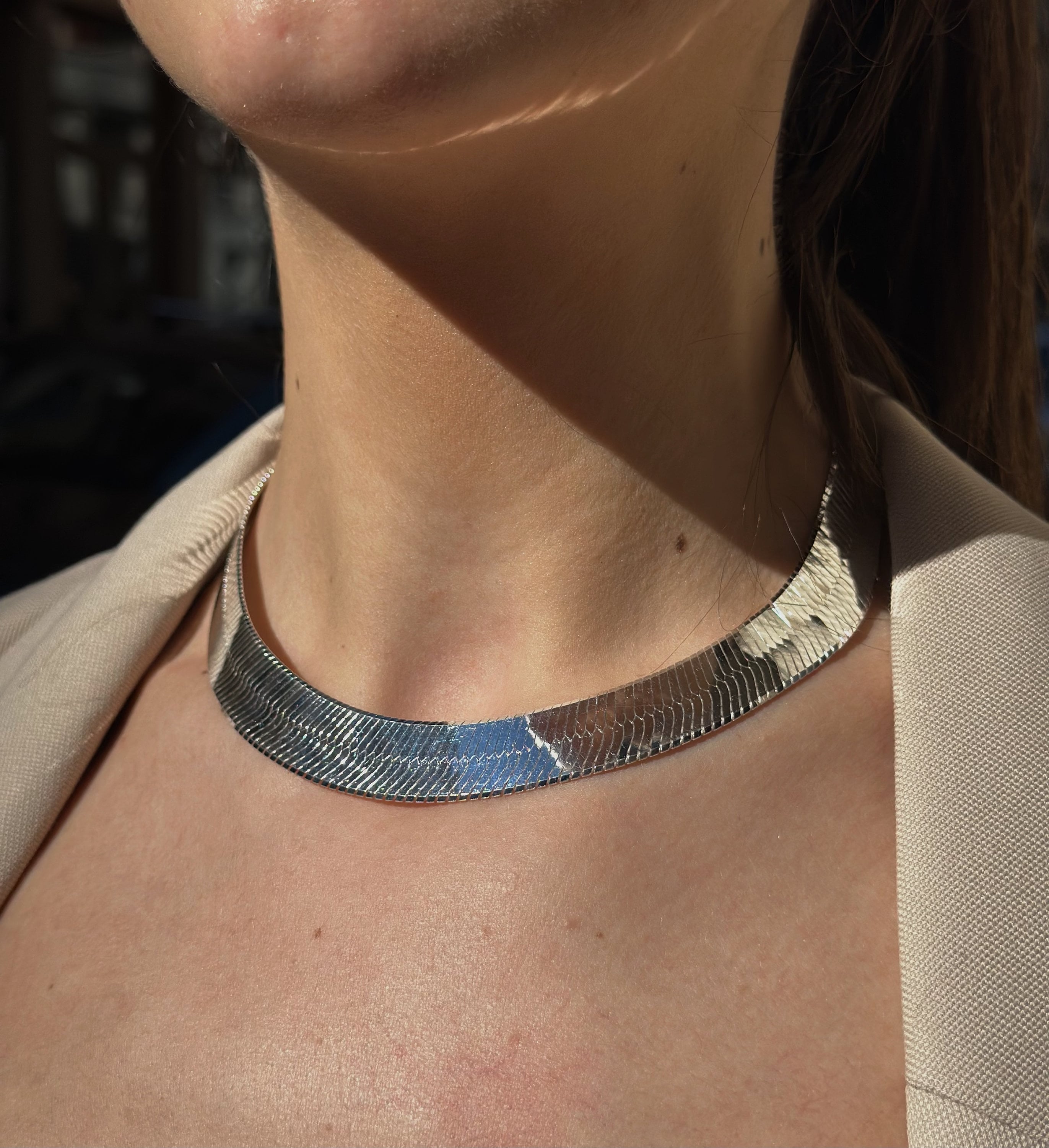 15mm gold herringbone chain online