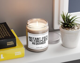 Candle Geek | Instant Cozy, No Fireplace Required | Scented Candles