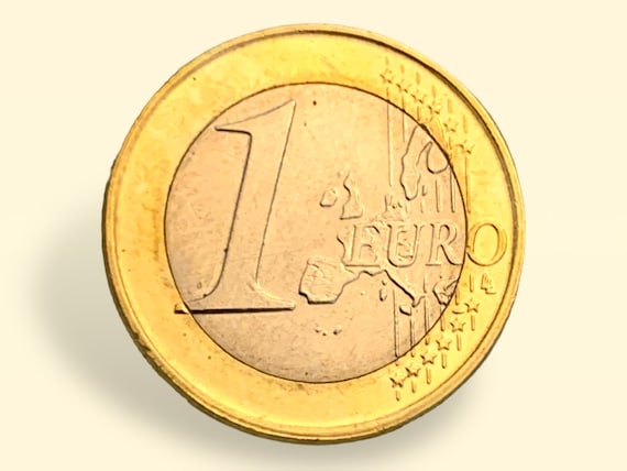 1 Euro Coin With Owl, Greece 2002 