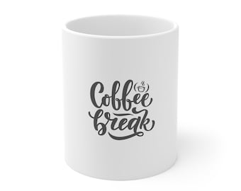 Taza de cerámica de 11 oz