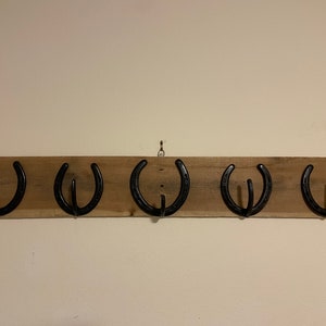 Horseshoe Coat Rack