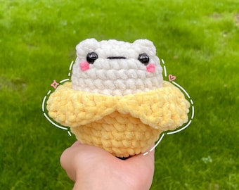 Banana Frog Crochet Pattern