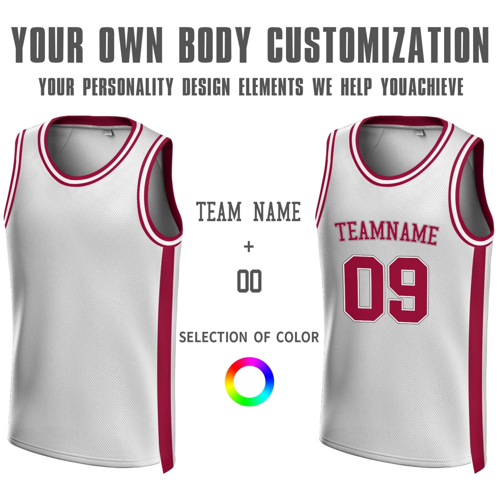 Custom basketball shirts, custom team numbers, basketball jerseys sold