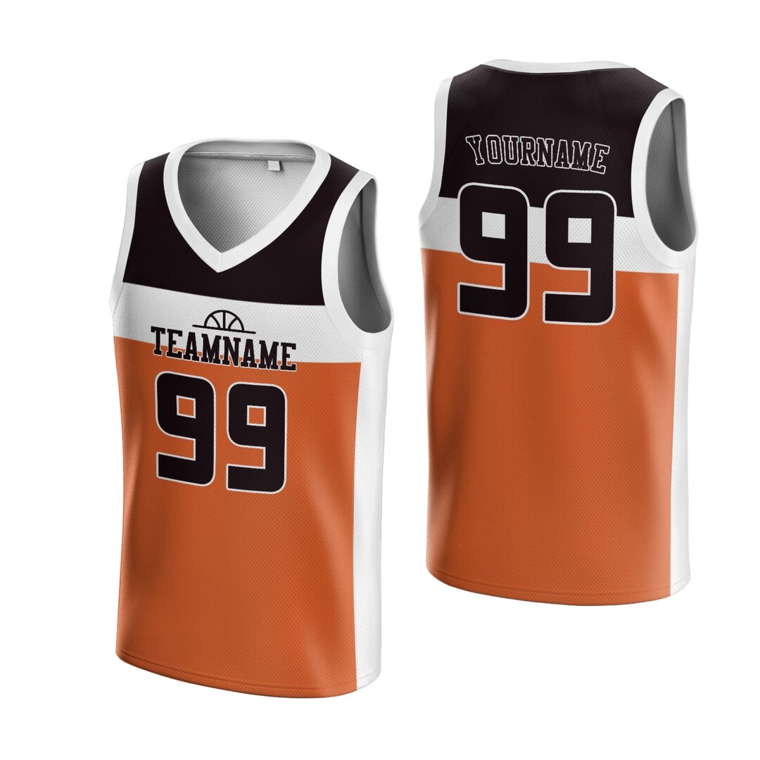 Custom Basketball Shirts Custom Team Numbers DIY Jerseys Etsy