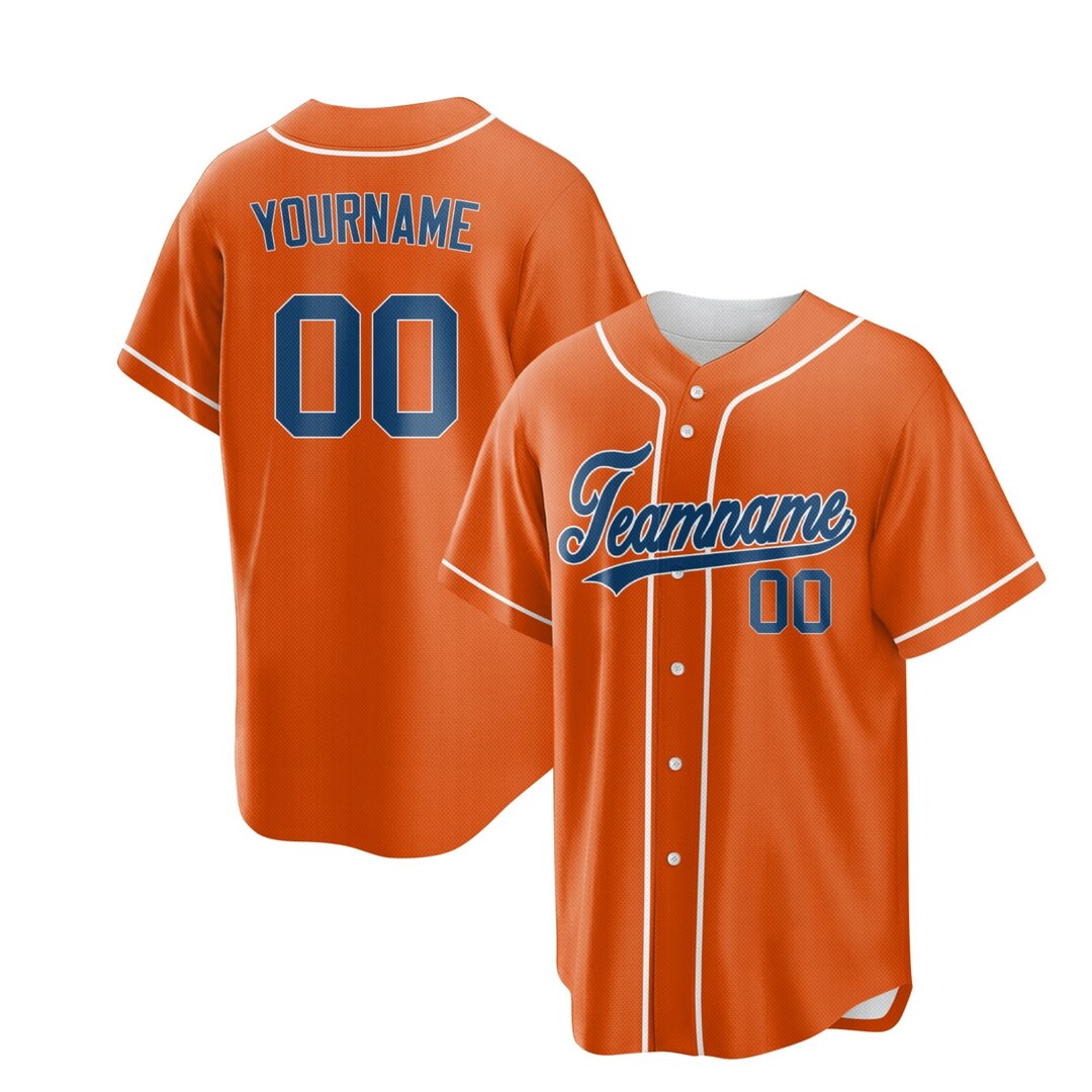 Custom Baseball Jersey Personalized Your Name and Number Etsy
