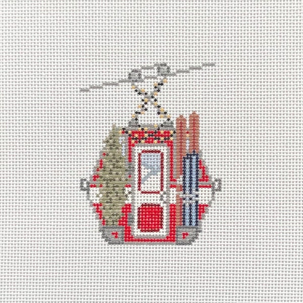 Gondola Needlepoint Canvas - Holiday Collection
