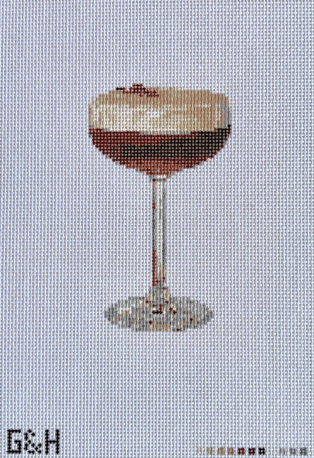 Espresso Martini Needlepoint Canvas Etsy