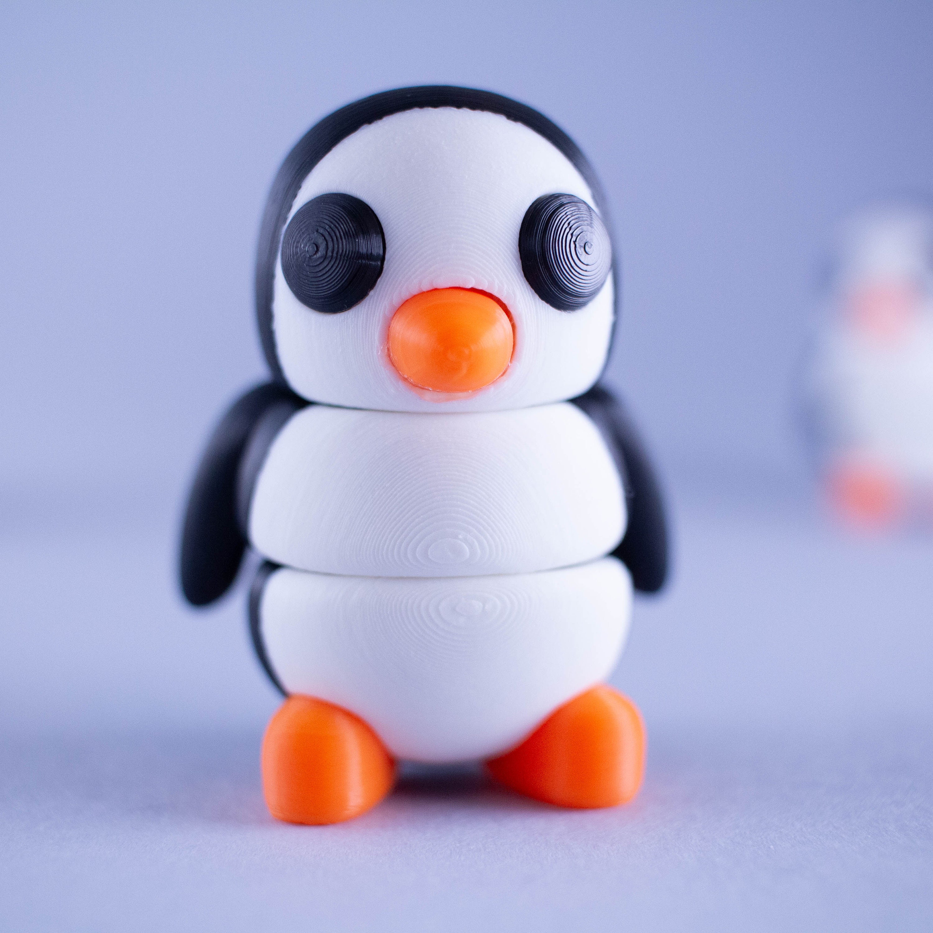 ぬいぐるみ  penguin boarding small Tiny Articulated Penguin, 3D Printed, Designed by ZOU3D - Etsy