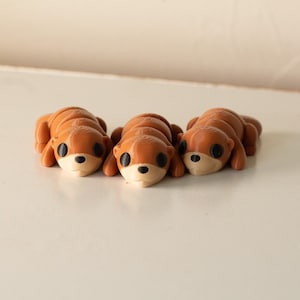Tiny Otter Articulated 3D Printed - ZOU3D Articulated Model