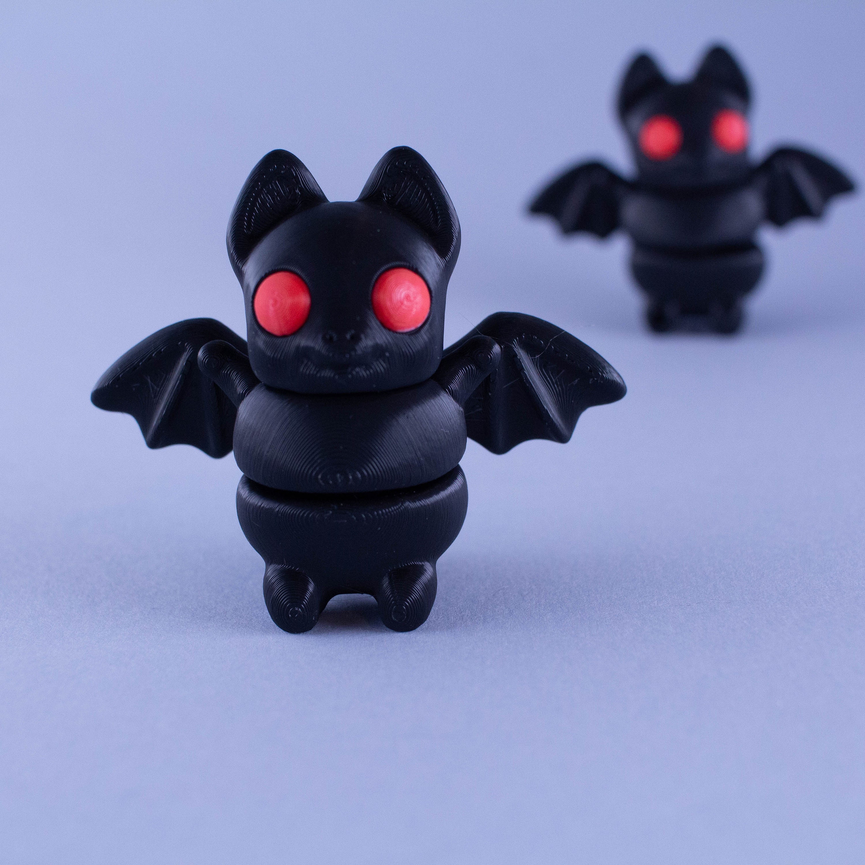 Tiny Articulated Bat, 3D Printed, Designed by ZOU3D - Etsy