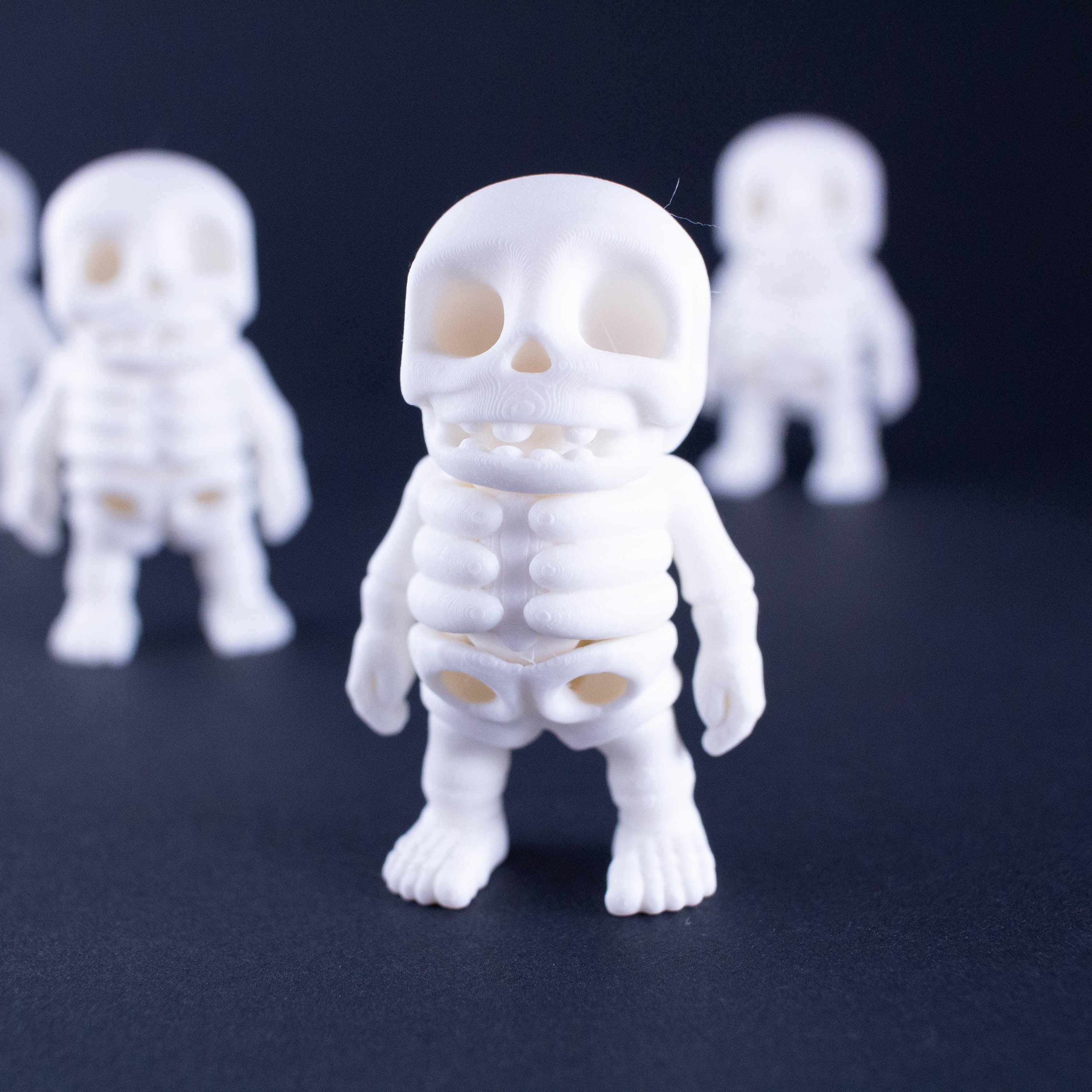 STL file Skeleton Action Figure 💀・3D printer design to download・Cults