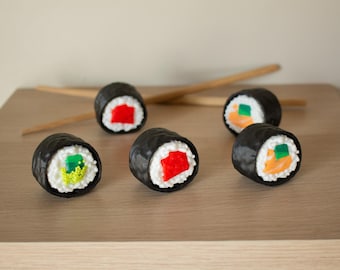 Fidget Sushi Clickers - 3D Printed Fidgets
