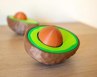Clicky Avacado 3D Printed Fidget