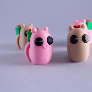 Baby Snail Fidget Toy, Articulated 3D Print, Designed by ZOU3D
