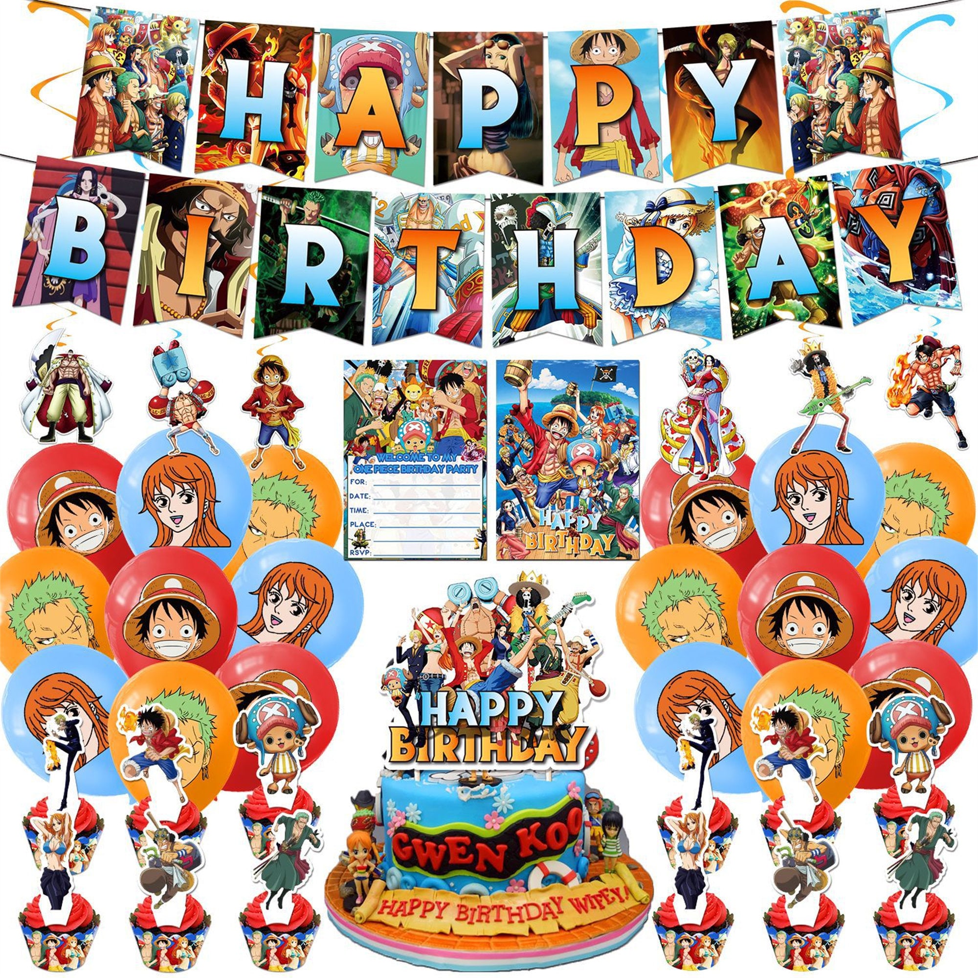 One Piece Themed Birthday  Philippines Mommy Family Blog