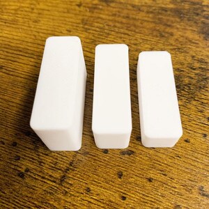 Set van 3 compensatieadapters voor Shelly Blu-dw sensor