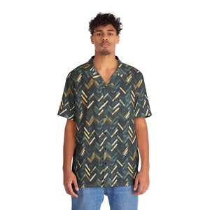 Herringbone Hawaiian Shirt