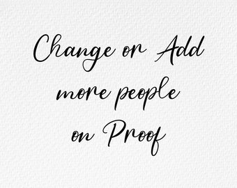 Add/Change people/pets or Change placements on your Merged Portrait if you are not happy with your first selections