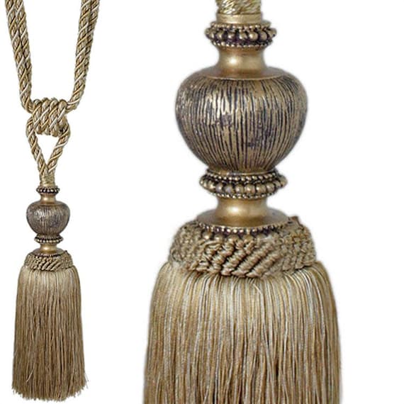 Florentine Tassel Curtain Tiebacks, Embrace x 2