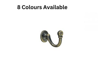 Ball Curtain Tieback Hooks, cord ties, embrace