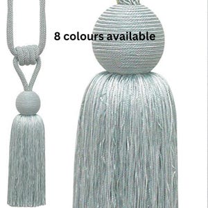 Orb Tassel Curtain Tiebacks, Embrace x 2