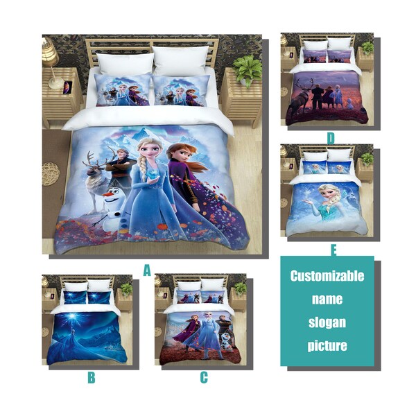 Frozen Bedding - Etsy