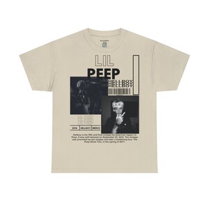 Lil Peep Hellboy T-Shirt, Emo Rap Grafik-T-Shirt Bild 7